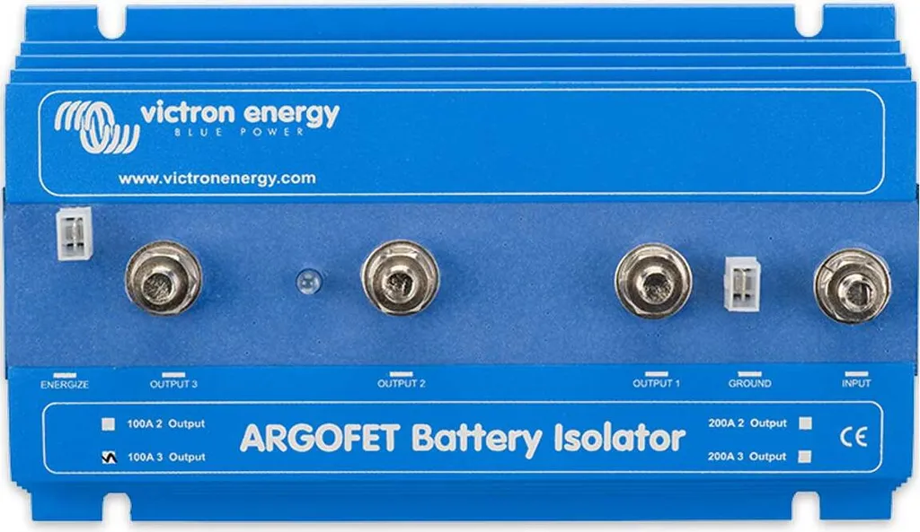 Isoler 2 Batteries avec le Coupleur Argofet 200A pour Camping-Car et Van