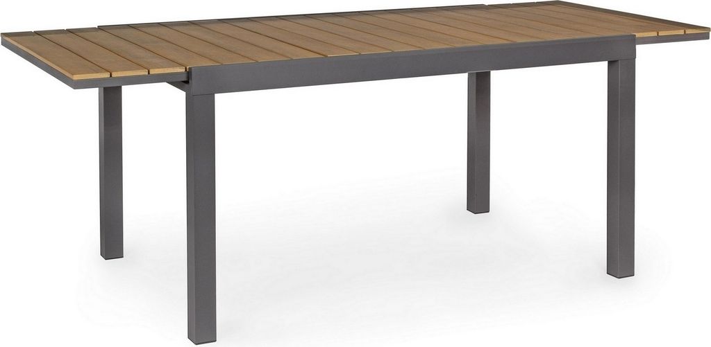 Ausziehtisch Elias 140-200 x 90 x 75 cm Aluminium