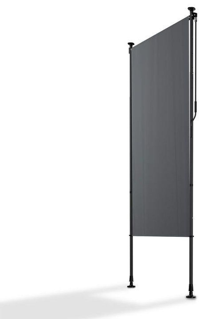 Markiza pionowa na balkon 100 x 270 cm, szara Zdjęcie produktu 