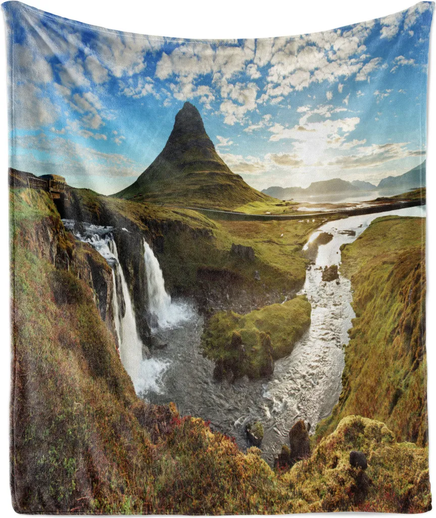 Regalo Perfetto: Coperta ABAKUHAUS Island 125x175 cm in Pile