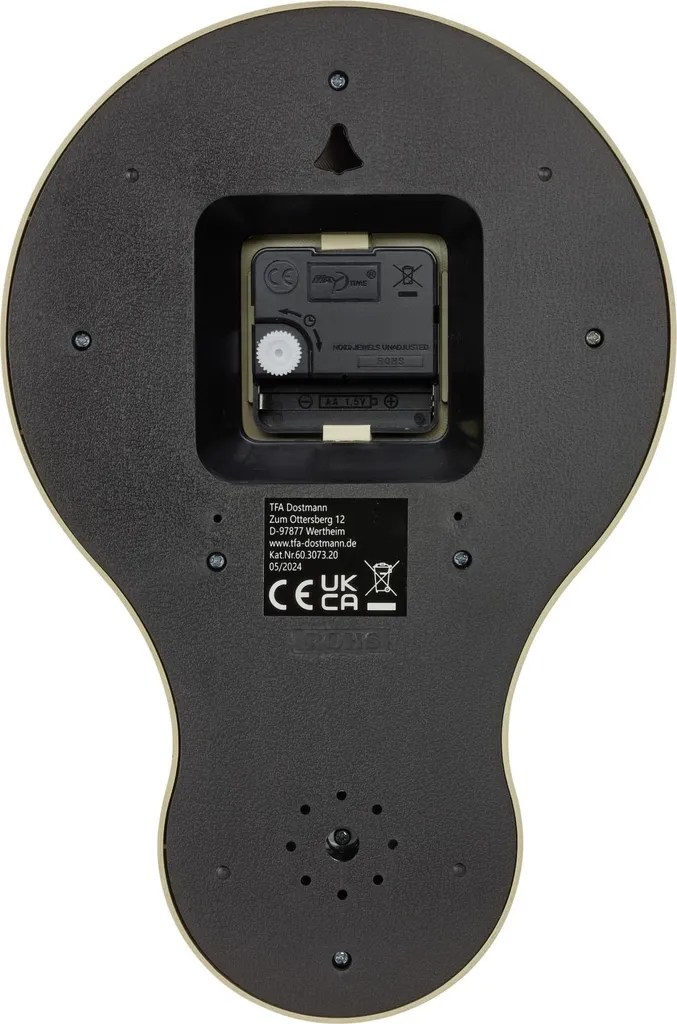 Horloge Murale Lisible et Précise TFA 60.3073.20 pour Petit Espace - 3