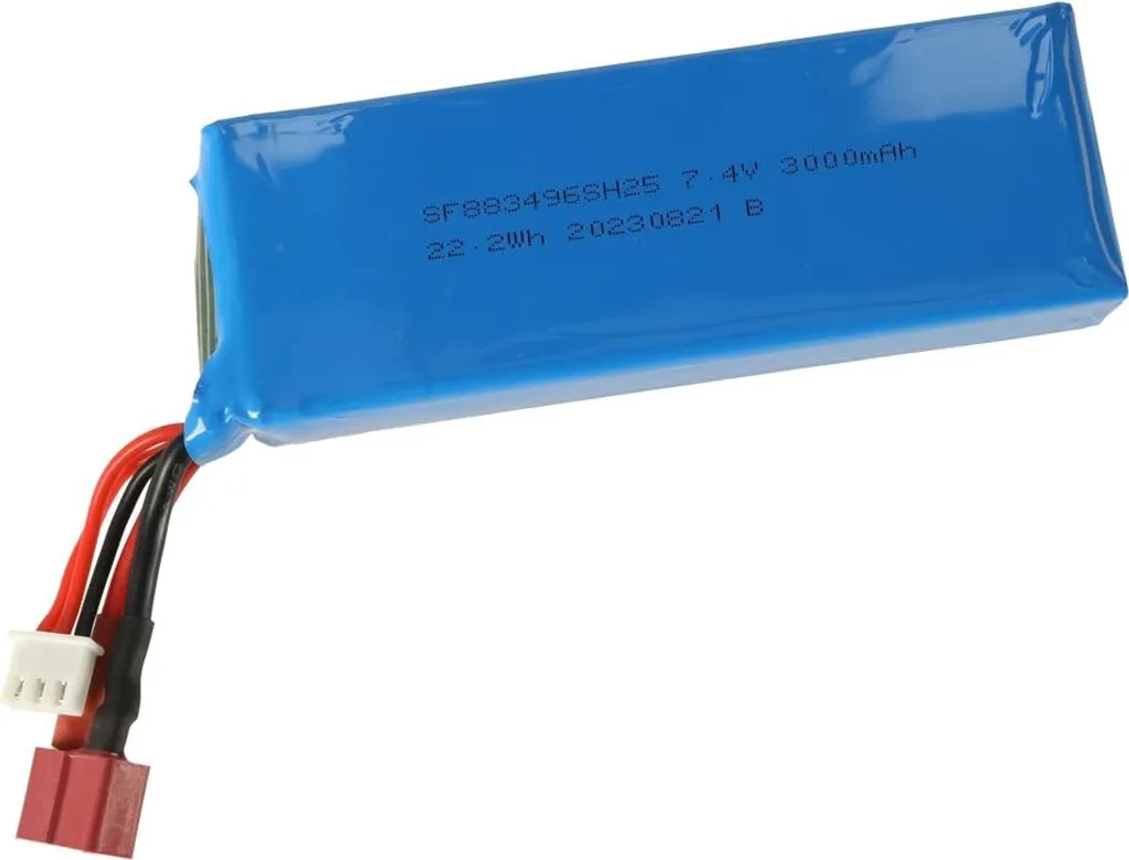 Batterie Puissante WLToys 104002 7.4V 3000mAh pour Modélisme RC 1:10 4WD