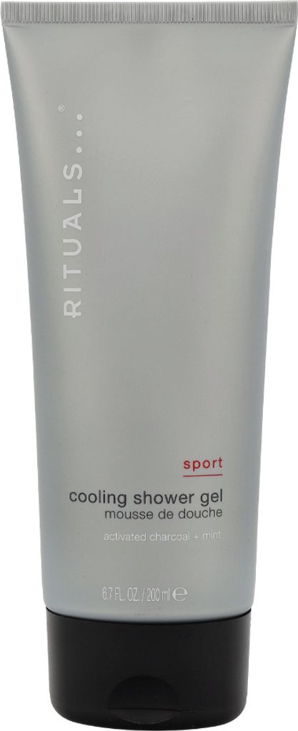 Rituals Sport Cooling Shower Gel Activated Charcoal + Mint Produktbild 