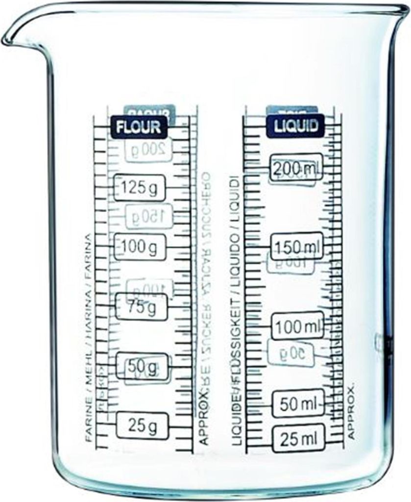 Verre Doseur Pyrex 0.25l Précision Et Durabilité En Verre Image du produit 