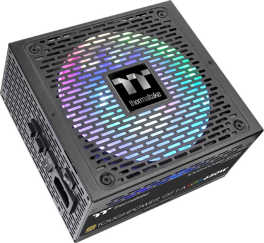 Thermaltake Toughpower GF1 ARGB 650W, PC-Netzteil, (4x PCIe