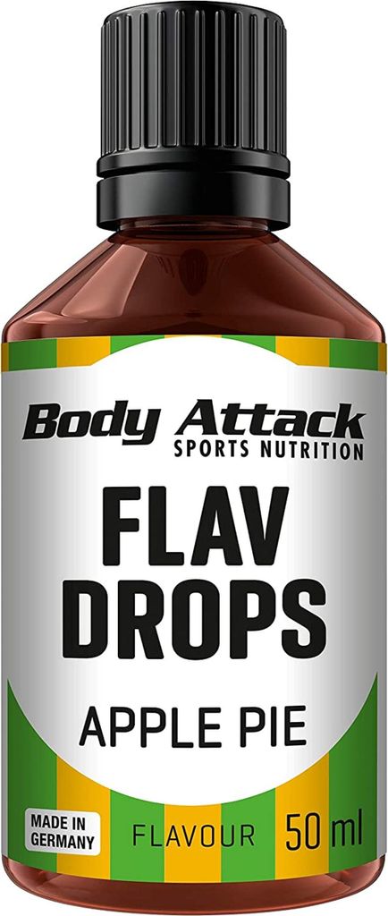 Body Attack Flav Drops - 50 ml Apple Pie