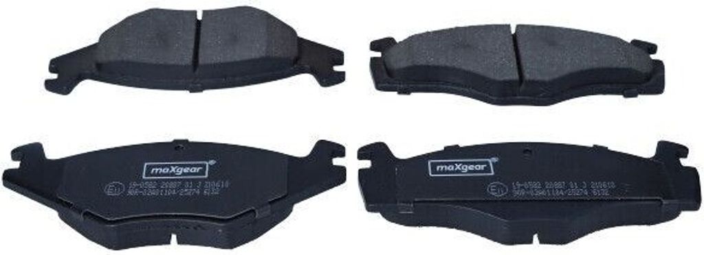 MAXGEAR 19-0582 - OE 171698151G Bremsbeläge, Vorne für Cordoba (6K), Ibiza (6K), Polo (80, 86C)