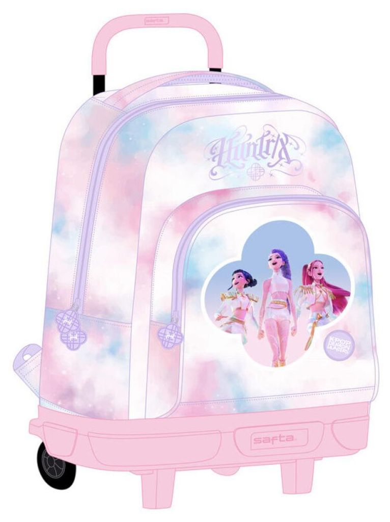 Demon Hunters, Kpop-artiest, compacte trolley, 45 cm Productafbeelding 