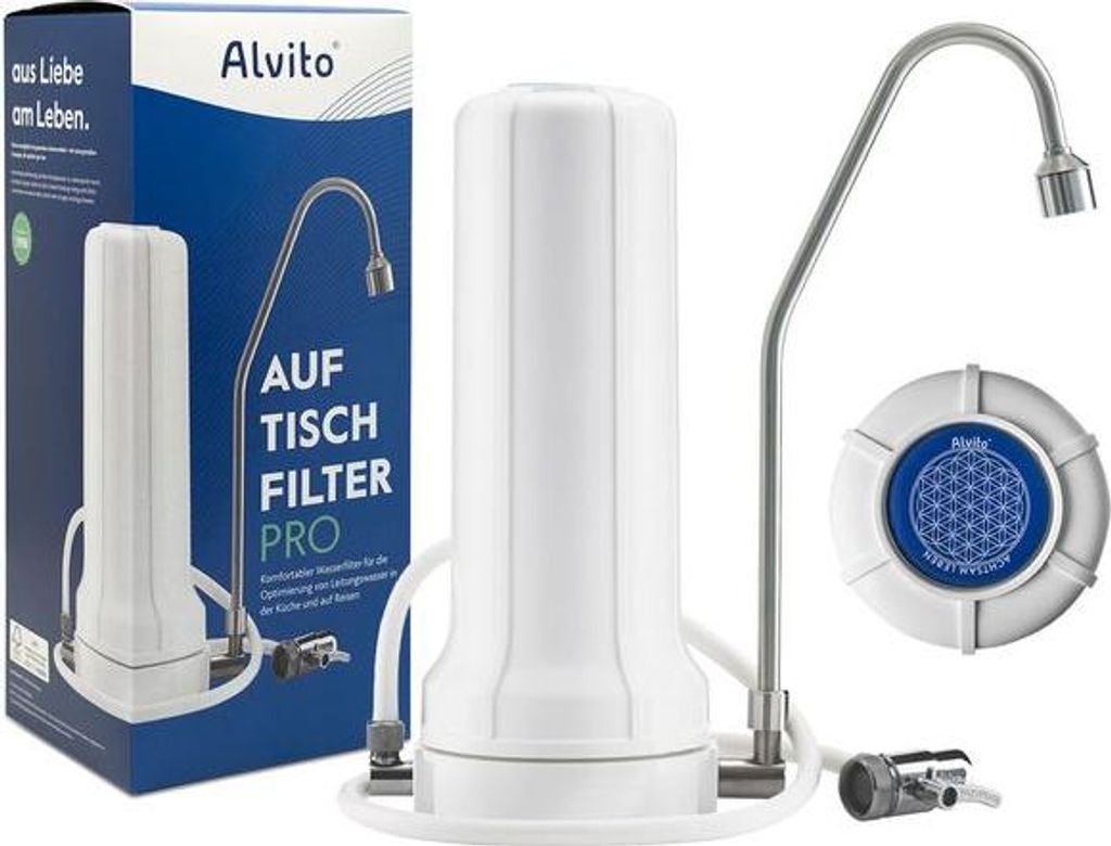 Alvito Auftischfilter Pro hoch Typ 'D' *für Wirbler geeignet*