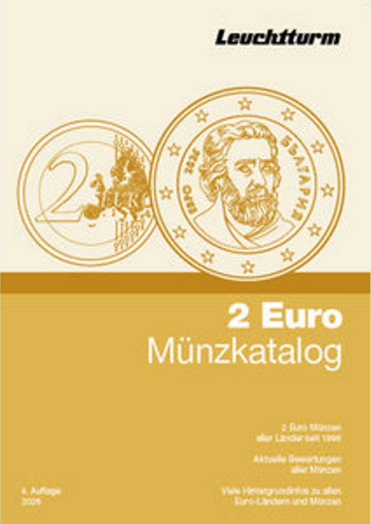 Münzkatalog 2026 Deutsch – Leitfaden für europäische Produktbild 