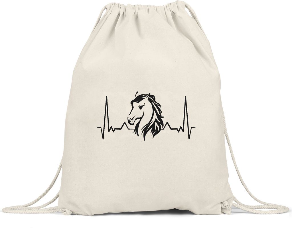 Pferd Turnbeutel Gymsack Pferdehufe Pferdeliebhaber Pferde Pferdeflüsterer Reiten Pony Hobbie Liebe Freiheit Lebendig