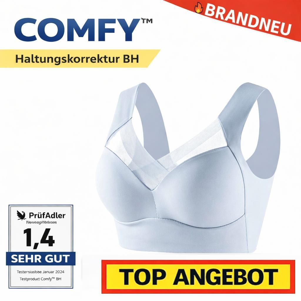 Comfy™ Biustonosz korygujący postawę bez fiszbin Biustonosz Zdjęcie produktu 