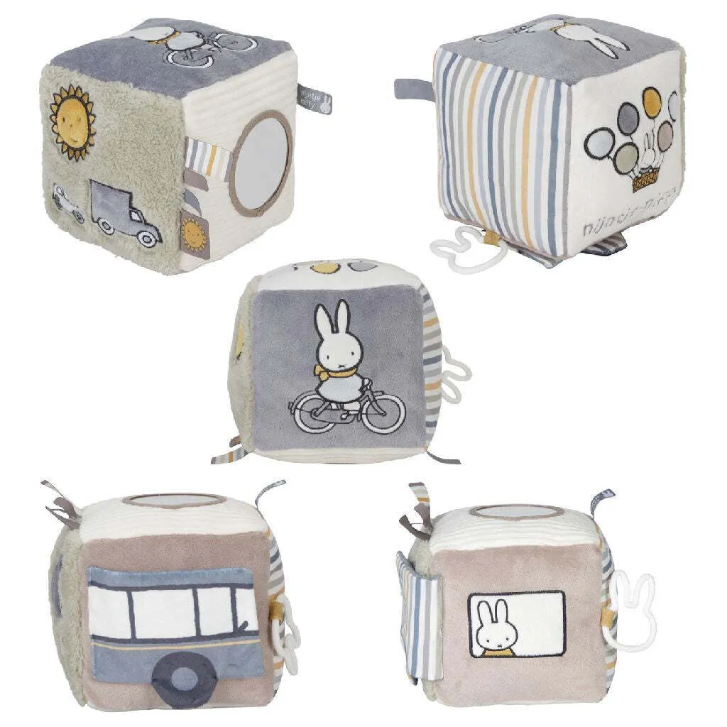 Miffy Doudou moelleux vert NIJN927 - Peluche réconfortante pour bébé