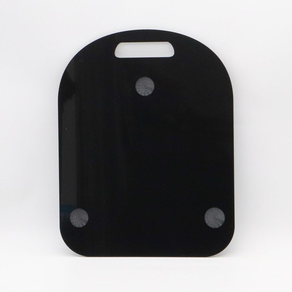 INF Acryl Anti-Rutsch-Matte für Thermomix TM5 und TM6 36x28cm Arbeitsplatten Schwarz