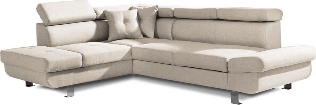 Best Mobilier Lisbona - Canapé d'angle gauche convertible - Image du produit 