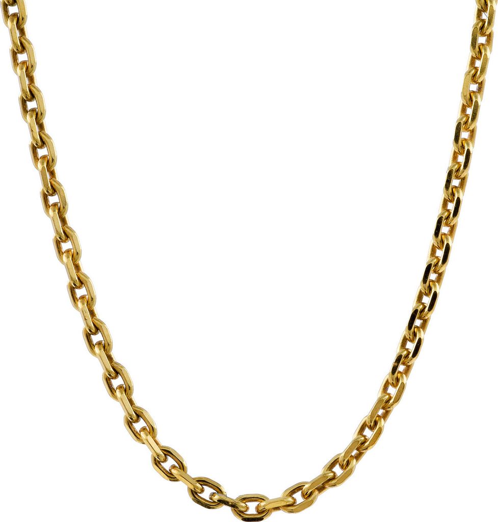 Ankerkette diamantiert Länge 50cm - Breite 1,2mm - 750-18 Produktbild 