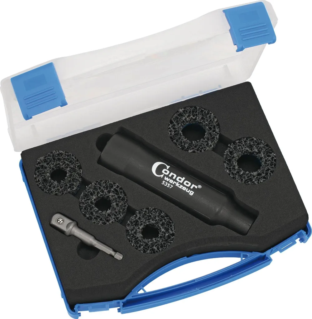 Éliminer la rouille sur moyeu de roue avec ce kit CONDOR 7 pièces pro