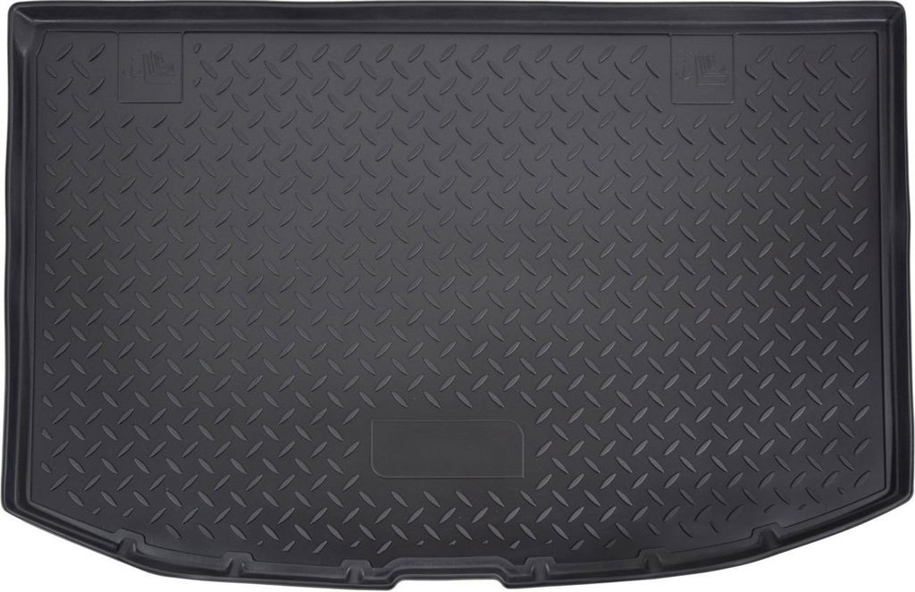 NORM LINERS | Gummi-Kofferraumwanne Kofferraumschale Fahrzeugspezifisch Für Kia Venga Hatchback ab 2011, Antirutsch, Passgenau, mit Hoher Rand 2cm...