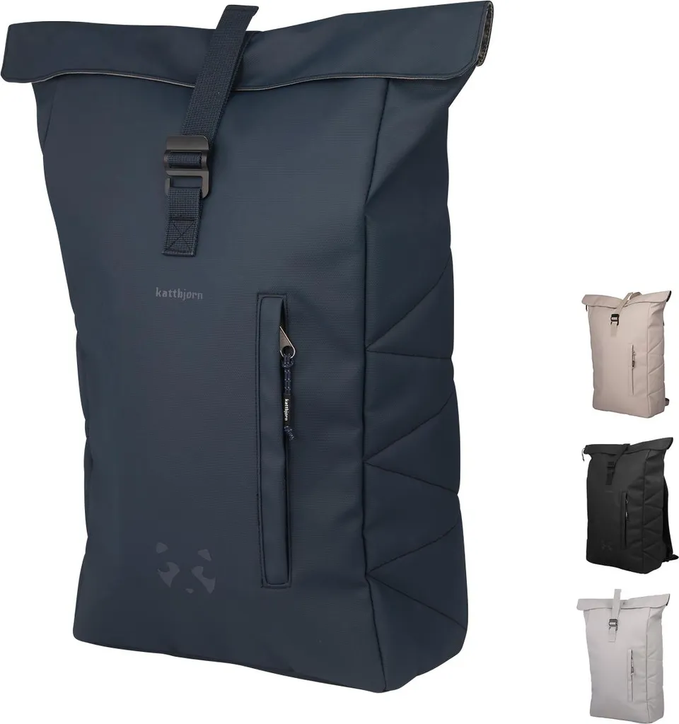 Sac à Dos Rolltop 16L avec Compartiment PC : Noir Résistant et Léger - 9