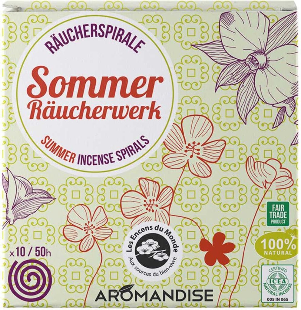 Räucherspirale - Sommer 10 Stk. Produktbild 
