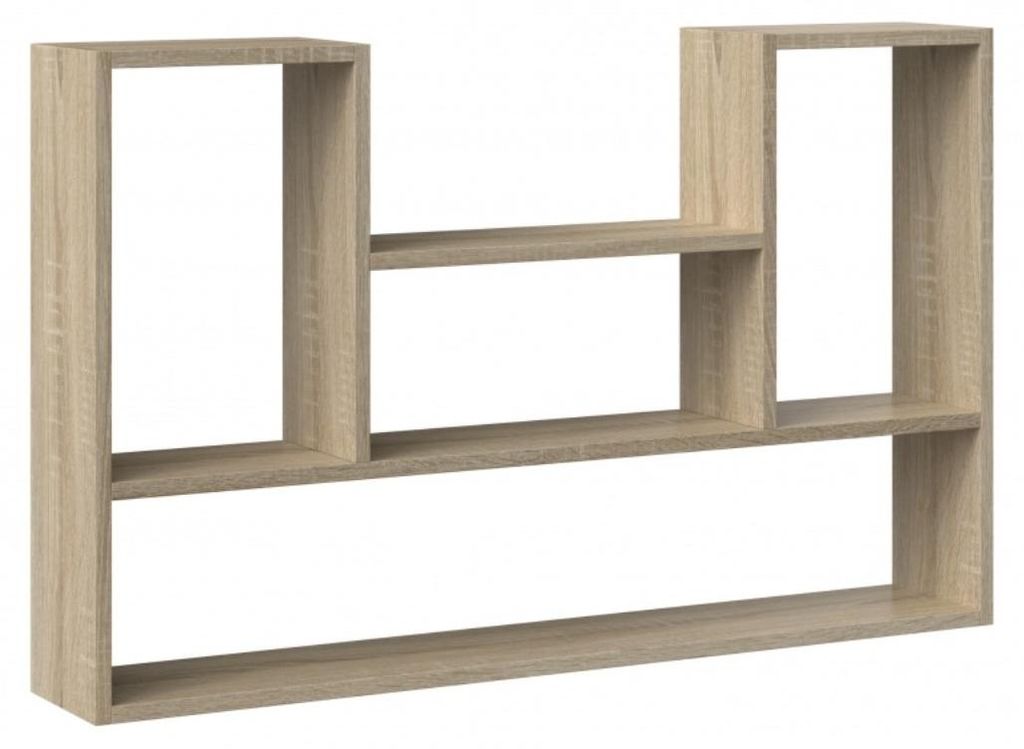 Topeshop BILBAO 4P SONOMA, Schweberegal, Wandverteiler, Produktbild 