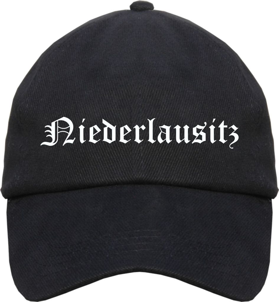Niederlausitz Cappy - Altdeutsch bedruckt - Schirmmütze Cap Produktbild 