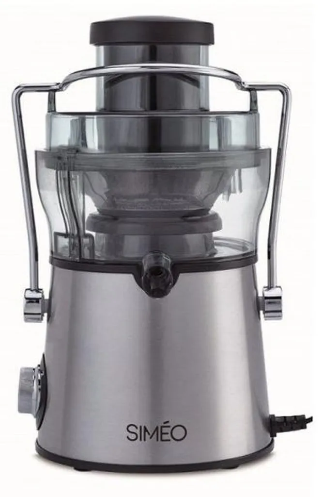 Centrifugeuse Simeo JCM200 400W en Inox avec Tamis Haute Précision Inox
