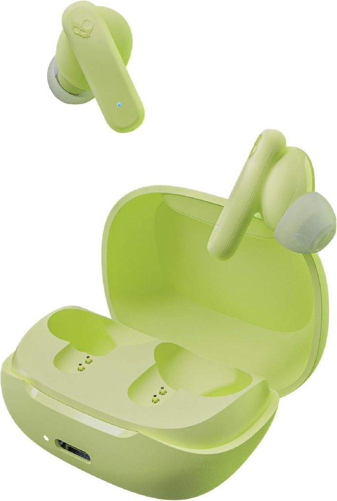 Smokin' Buds In-Ear Wireless-Kopfhörer, 20 Std. Akkulaufzeit, 50% nachhaltiger Kunststoff, Mikro, kompatibel mit iPhone, Android & Bluetooth-Geräten