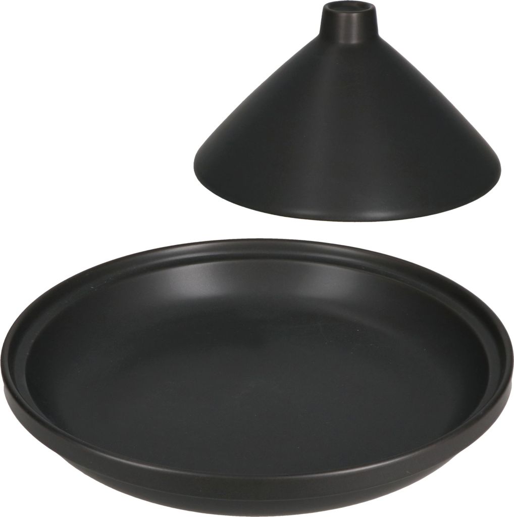 Tajine kameninová modročerná mísa s víkem pekáč na pečení Obrázek produktu 