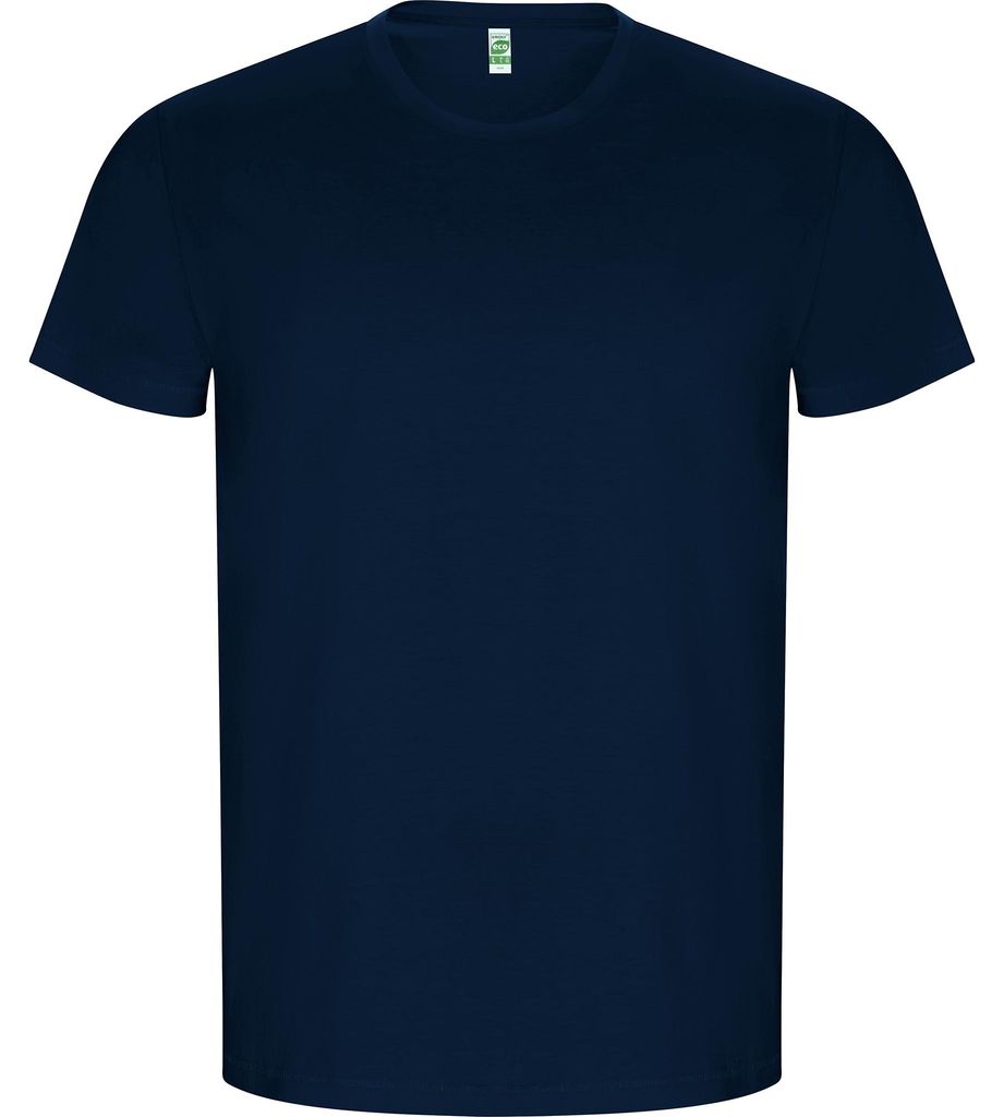 Roly Eco - "Golden" T-Shirt für Herren, Baumwolle LT4502 (L) (Dunkles Marineblau)