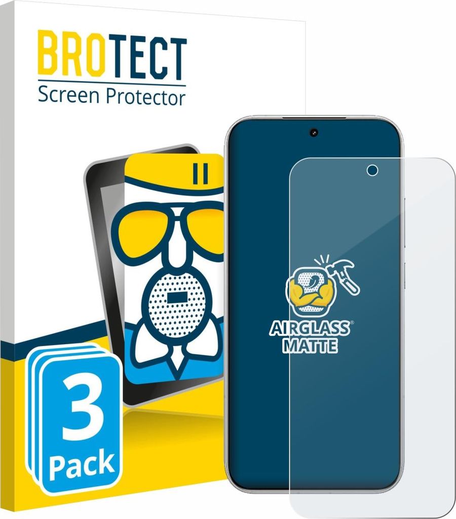 3x BROTECT Entspiegelungs Schutzglas für Xiaomi Poco F8 Pro Schutzfolie Panzer Folie Glas Display Schutz matt