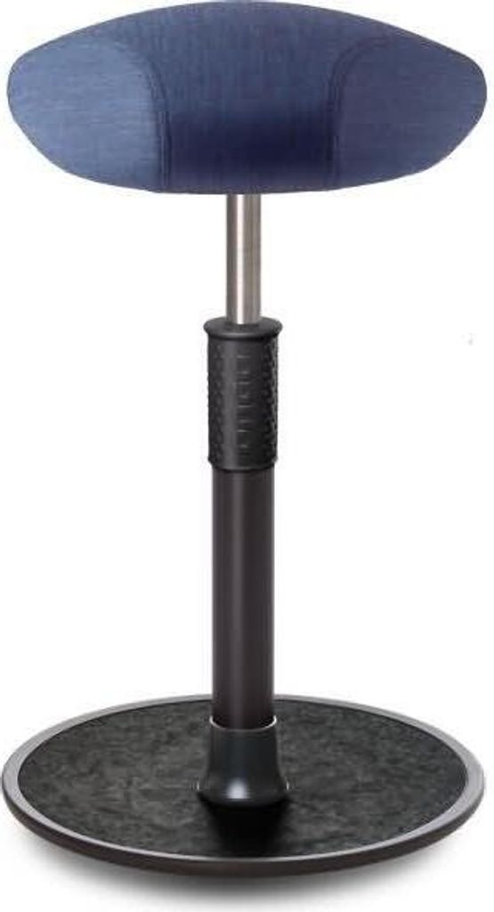 Sitz- Stehhocker Free Tall Triangel kvadrat Remix Jeans schwarz /schwarz.