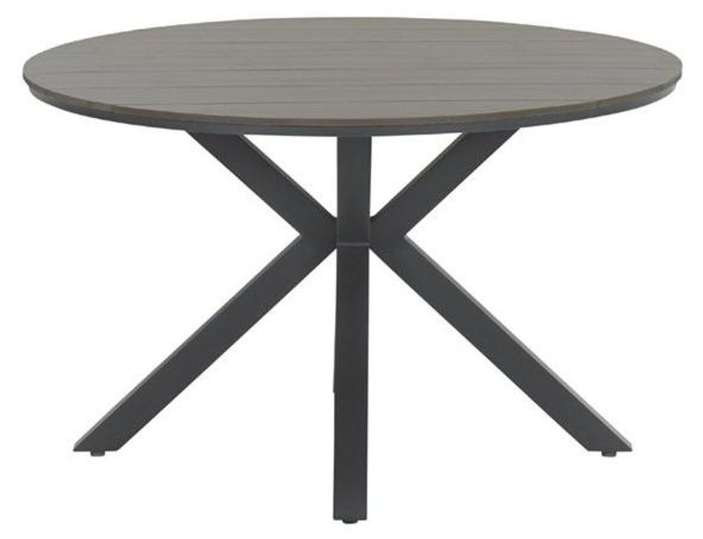 Garden Impressions Edison Tisch rund Ø122 cm- carbon black/ Produktbild 