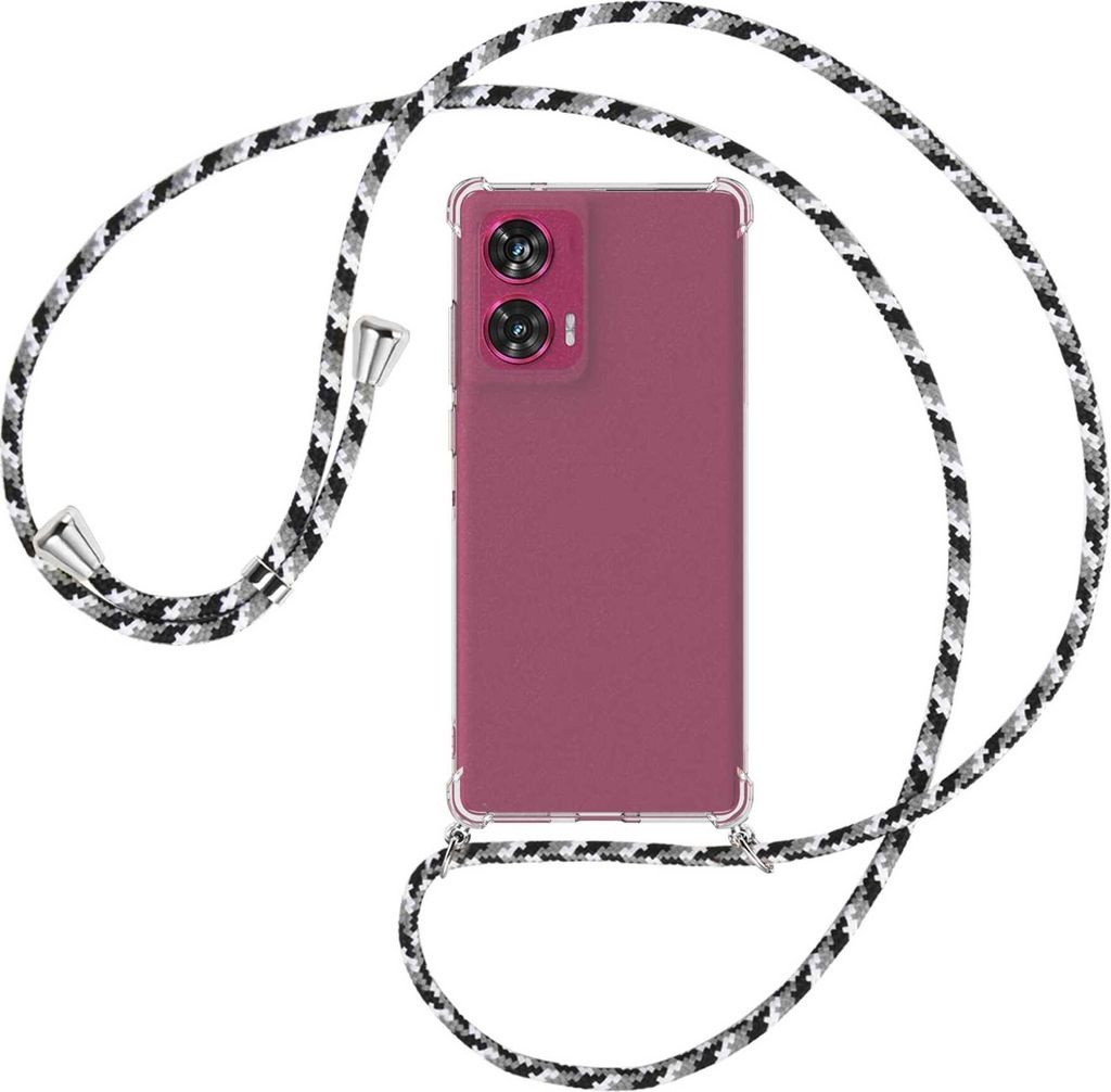 Handykette Backcover-Schutzhülle mit Band (Metall Produktbild 