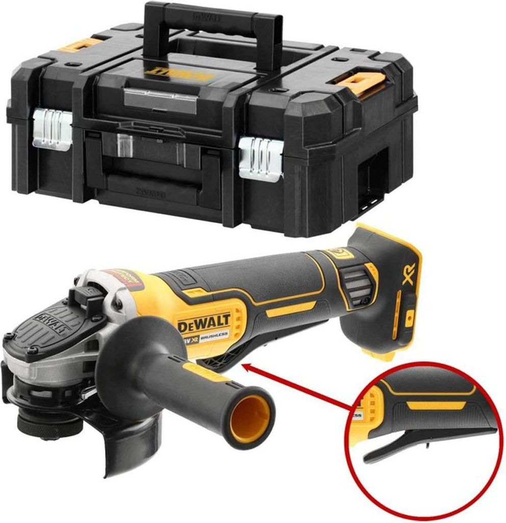 DeWALT DCG406NT-XJ Akku-Winkelschleifer (bl) 800 Watt, 18V, Produktbild 