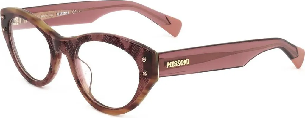 Monture de Lunettes de Vue Missoni MIS 0066 en Acétate pour Femme