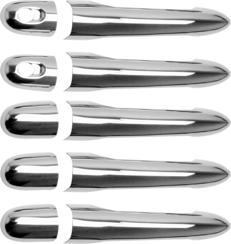 Türgriff Blende Türgriffkappen für Renault Kangoo 2007-2021 5-Tür Edelstahl 10x