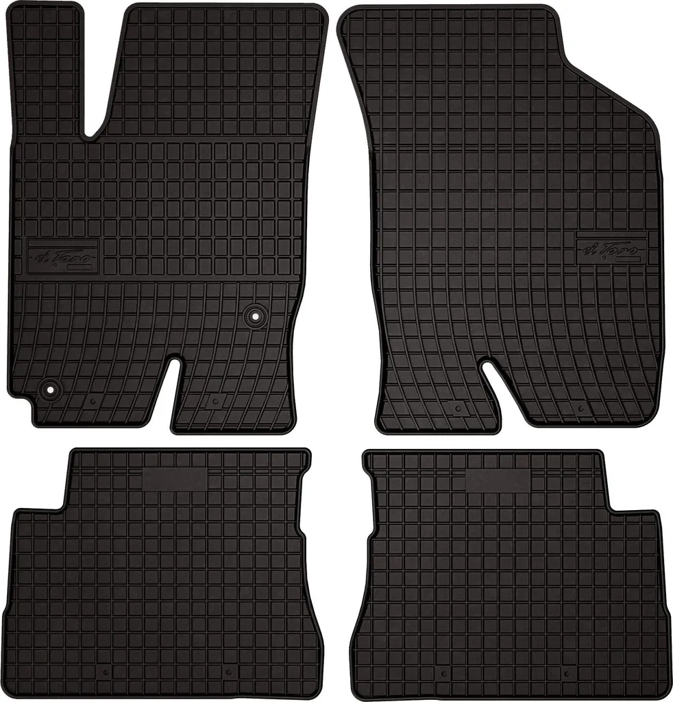 Set Di 2 Tappetini Auto Anteriori In Velluto Su Misura Per Hyundai Getz (2002-2011) - Rinforzati E Impermeabili - 2