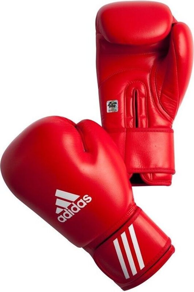 adidas AIBA Boxhandschuhe-10 oz Rot