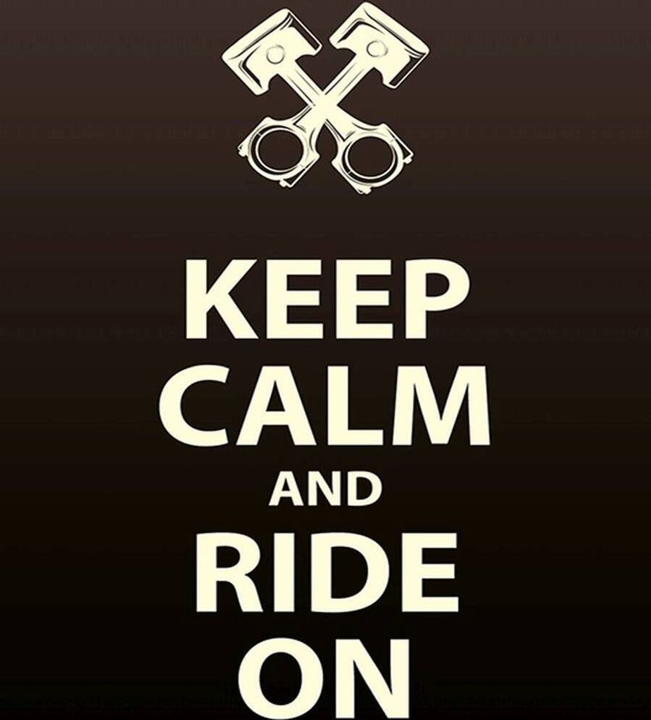 vianmo Holzschild 40x30 cm Keep Calm and Ride on Produktbild 