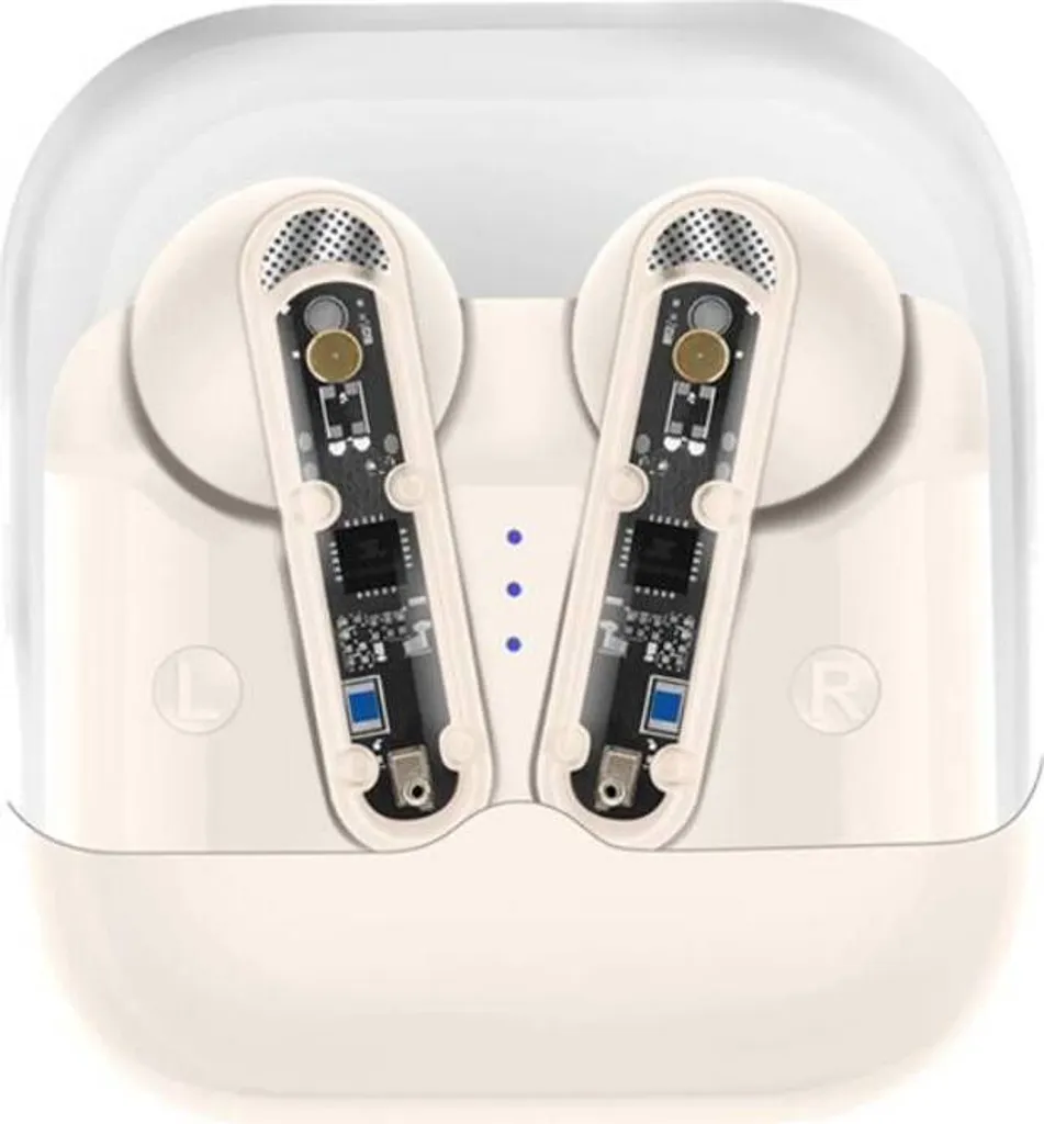 Eko, cuffie Bluetooth TWS 5.3 modello Steeve, bianco