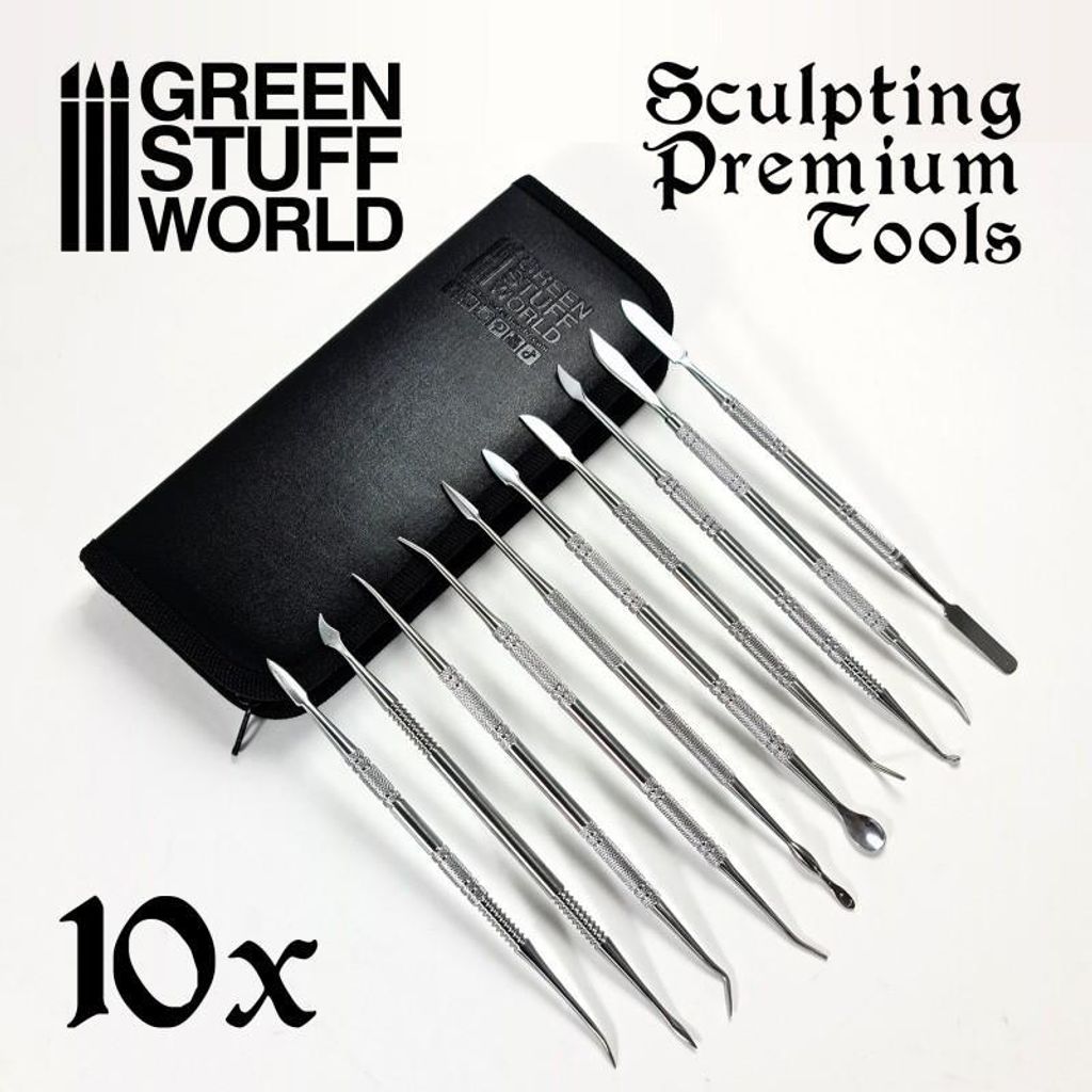 10x Professional Sculpting Tools With Case
