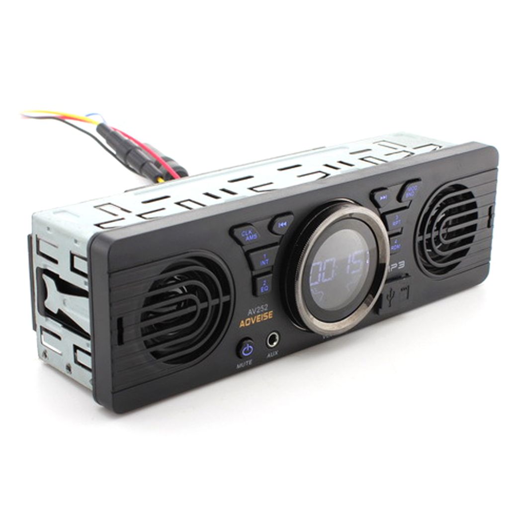 Autoradio mit Bluetooth Freisprecheinrichtung und Lenkrad-Fernbedienung, 1  DIN Autoradio MP3 Player/FM Radio, 2 USB Anschlüsse für Musikspielen und  Aufladen: : Elektronik & Foto