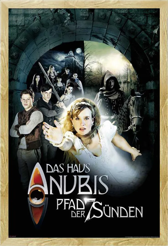 Offerta Poster Casa di Anubi + Cornice Rimovibile Shinsuke Faggio