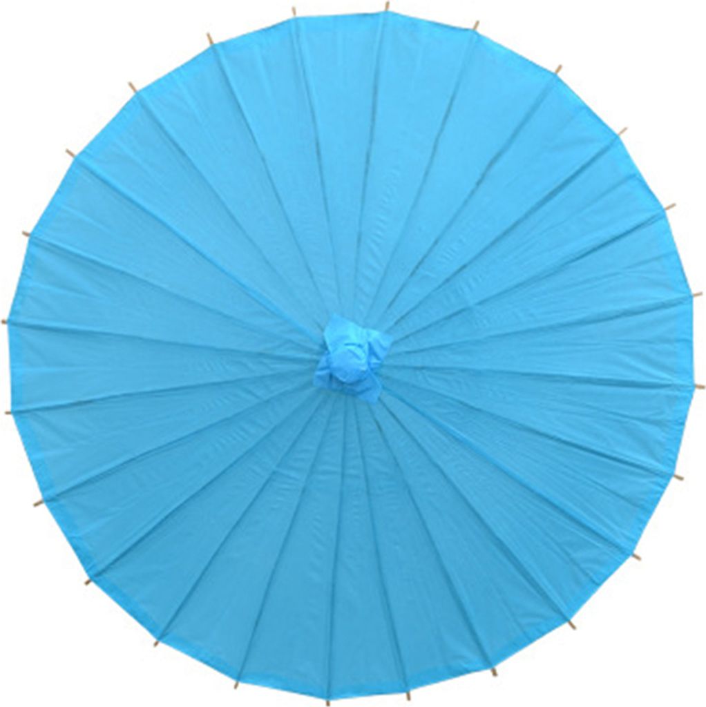 Chinese Vintage DIY Blank Papier Regenschirm Dekor Fotoshootings Parasol Danzprops-Blau ,Größen:20cm