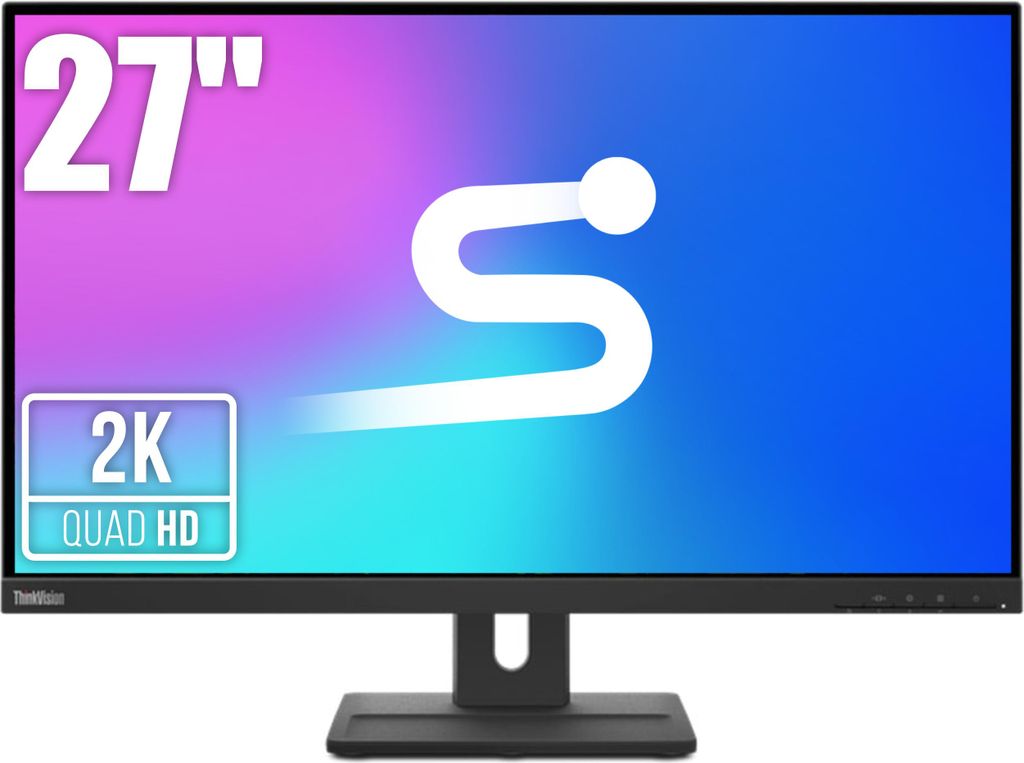 Lenovo 62D0GAT1EU 27" LED IPS 75 Hz 50-60 Hz Monitor Produktbild 