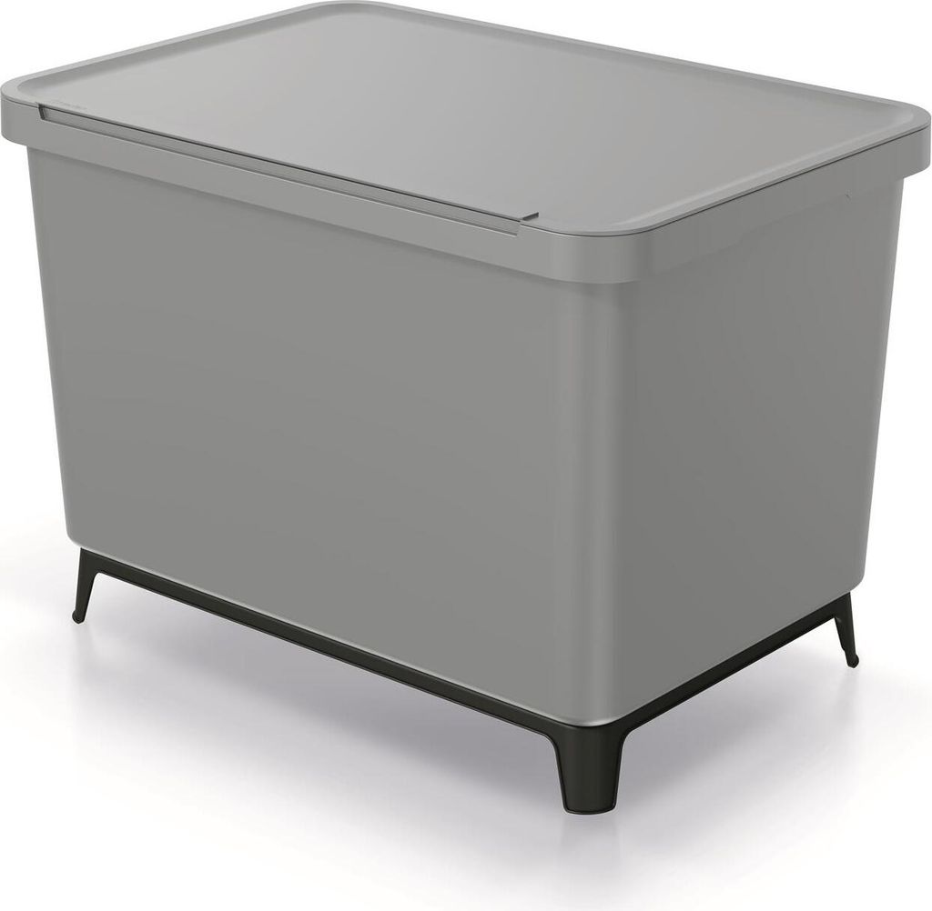 Odpadkový koš SYSTEMO 4x10 L šedý Obrázek produktu 