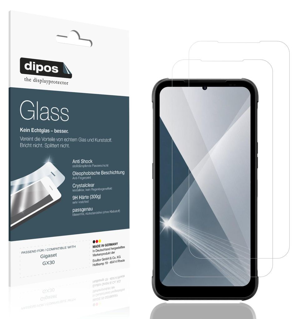 2 ochranné fólie pre telefón Gigaset GX30 – ochranná fólia Obrázok produktu 