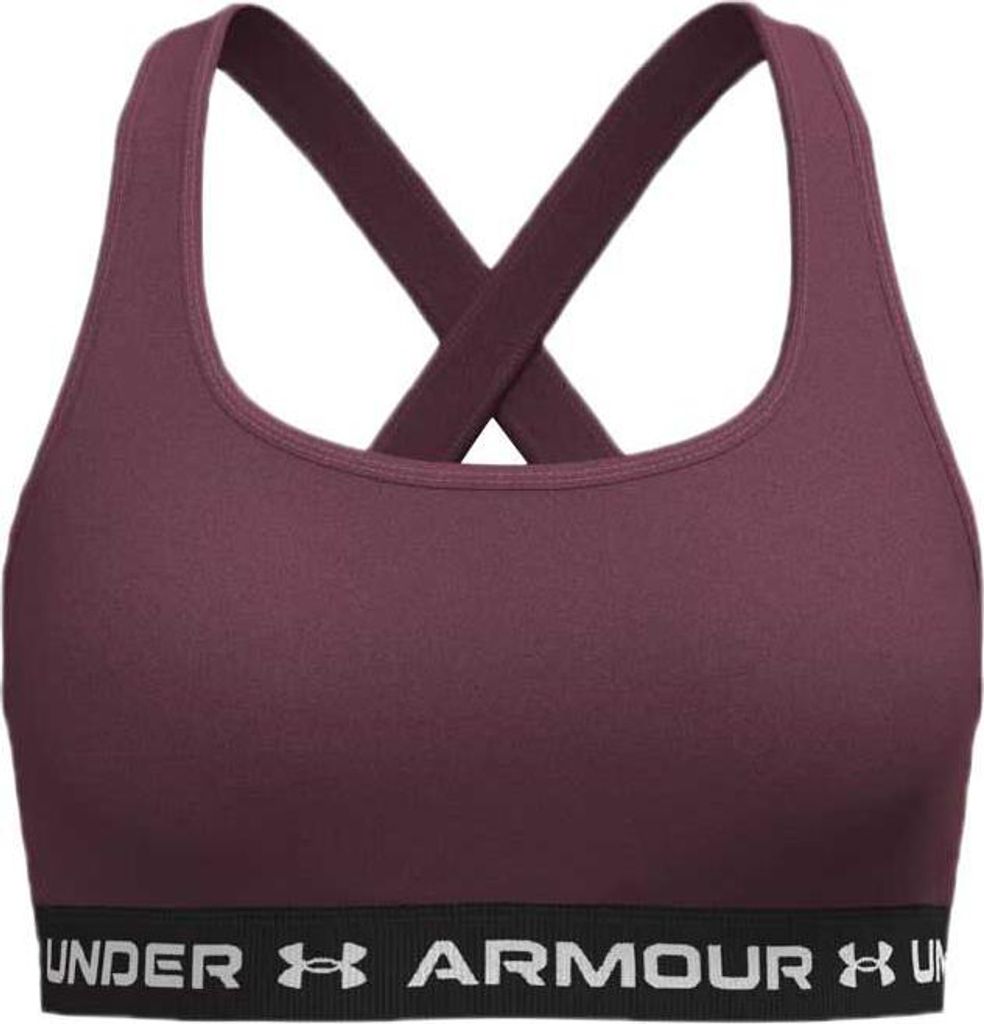 Under Armour Mid Crossback Sport-bh Lila M Damen Lila M