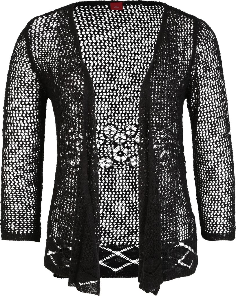 s.Oliver Strickjacke schwarz Größe 44/46